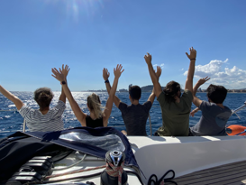 Regatta Time isolutions crew beim Regatta Team-Building-Event