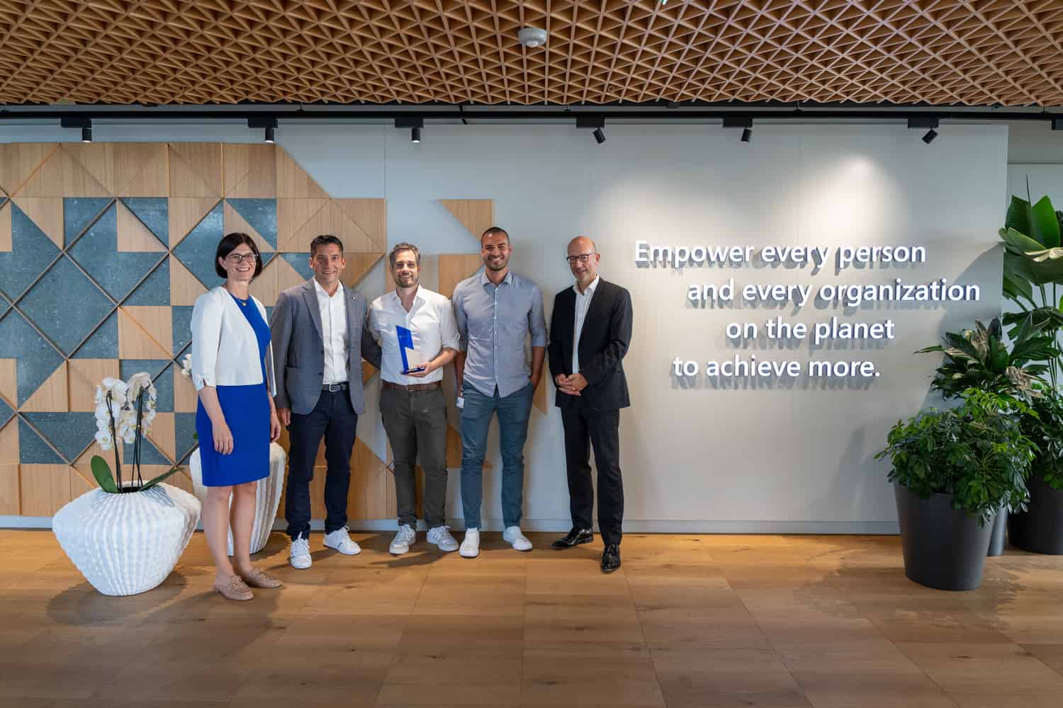 Partner Of The Year Microsoft Team