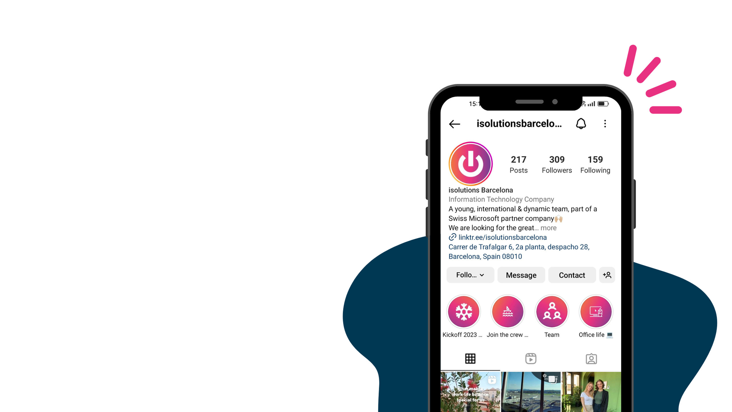Social Media Instagram our journey (1)