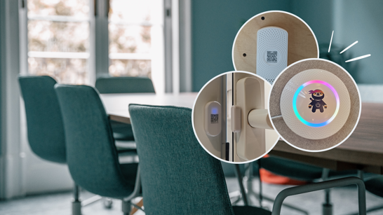 IoT Smart Spaces Cover Picture with sensors for smart spaces