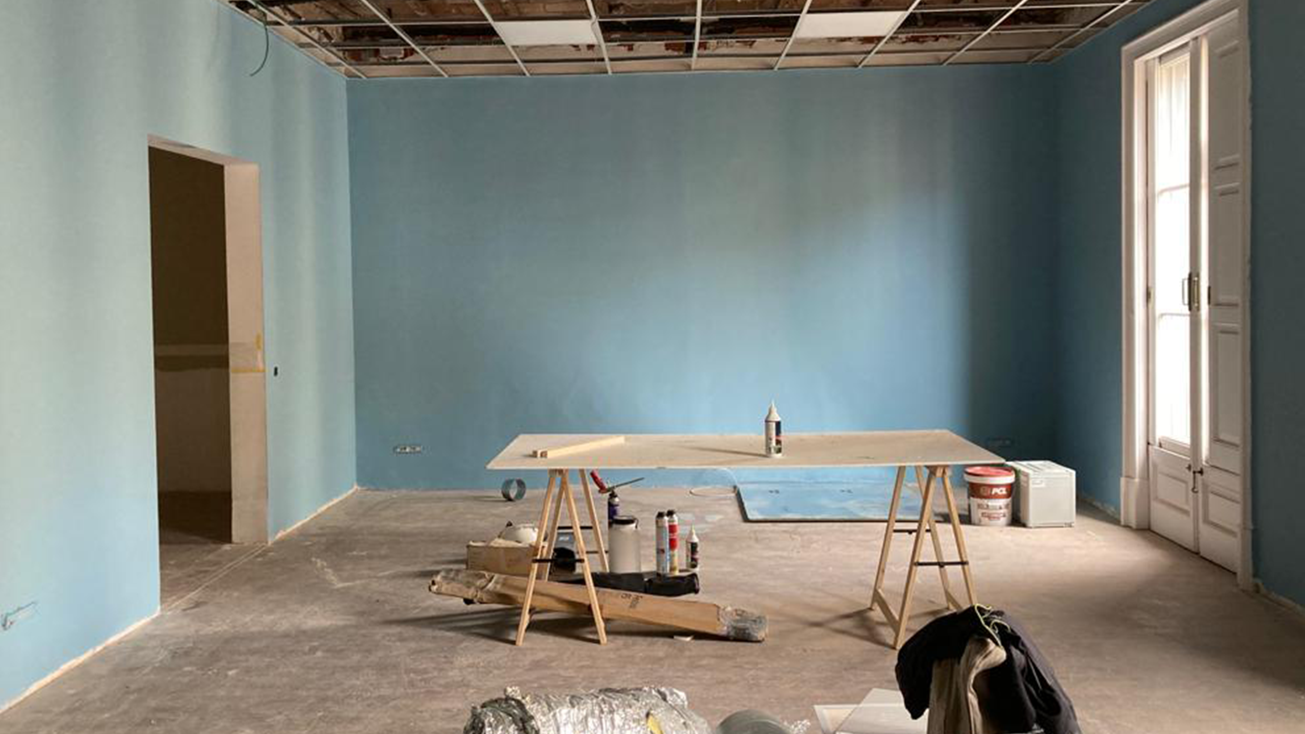 Office Under Construction